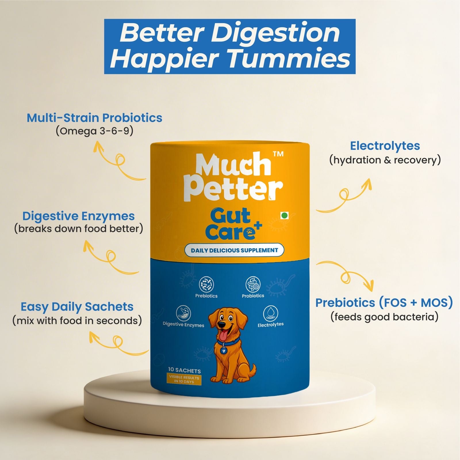 Head to Paw Trio Pack - CoatCare+, GutCare+ & JointCare+